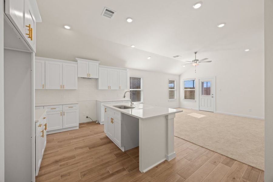 Furnished interior view inside a new home in Ashland, Houston (Image 6).