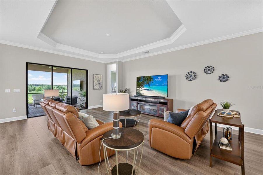 Furnished interior view inside a new home in Skye Ranch Community Group Page, Sarasota (Image 15). Furnished interior view inside a new home in Skye Ranch Community Group Page, Sarasota (Image 15).