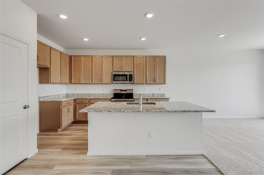 Furnished interior view inside a new home in Terrain Oak Valley, Castle Rock (Image 14).