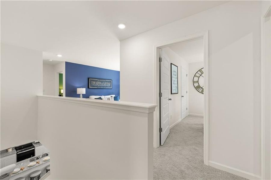 Furnished interior view inside a new home in Kingston Ranch at Lake Oconee, Buckhead (Image 39).
