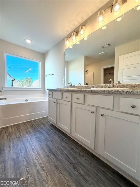 Furnished interior view inside a new home in , Hampton (Image 5).