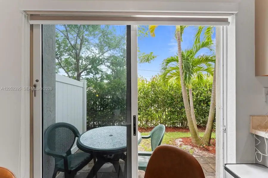 Exterior details and patio area of a home in , Pompano Beach (Image 3). Exterior details and patio area of a home in , Pompano Beach (Image 3).