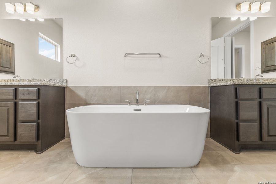 Furnished interior view inside a new home in Legend Park, Castroville (Image 5).