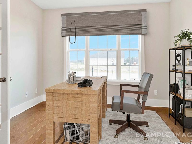Furnished interior view inside a new home in Ladera, San Antonio (Image 4). Furnished interior view inside a new home in Ladera, San Antonio (Image 4).