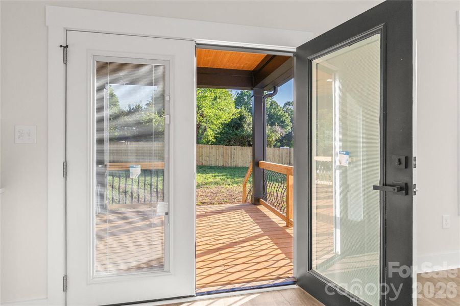 Exterior details and patio area of a home in , Maiden (Image 4).