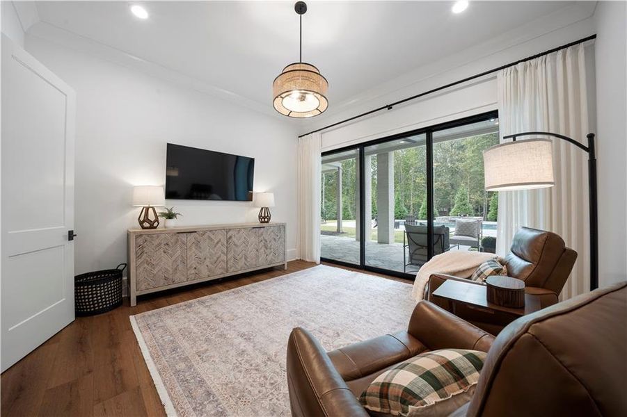 Furnished interior view inside a new home in , Alpharetta (Image 33).