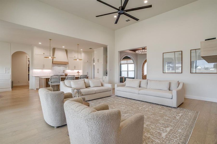 Furnished interior view inside a new home in , Fort Worth (Image 18).
