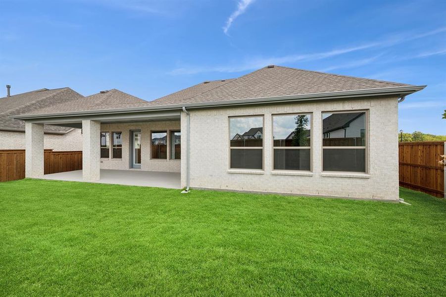 Front exterior of a new home in Terraces – Classics, Rockwall, TX, highlighting curb appeal (Image 1). Front exterior of a new home in Terraces – Classics, Rockwall, TX, highlighting curb appeal (Image 1).