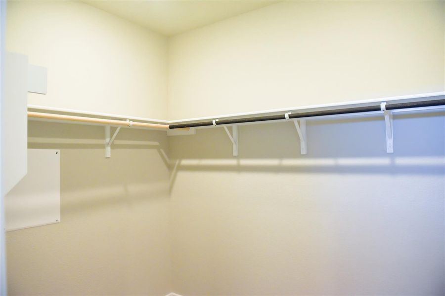 Walk-in closet in Primary Bedroom