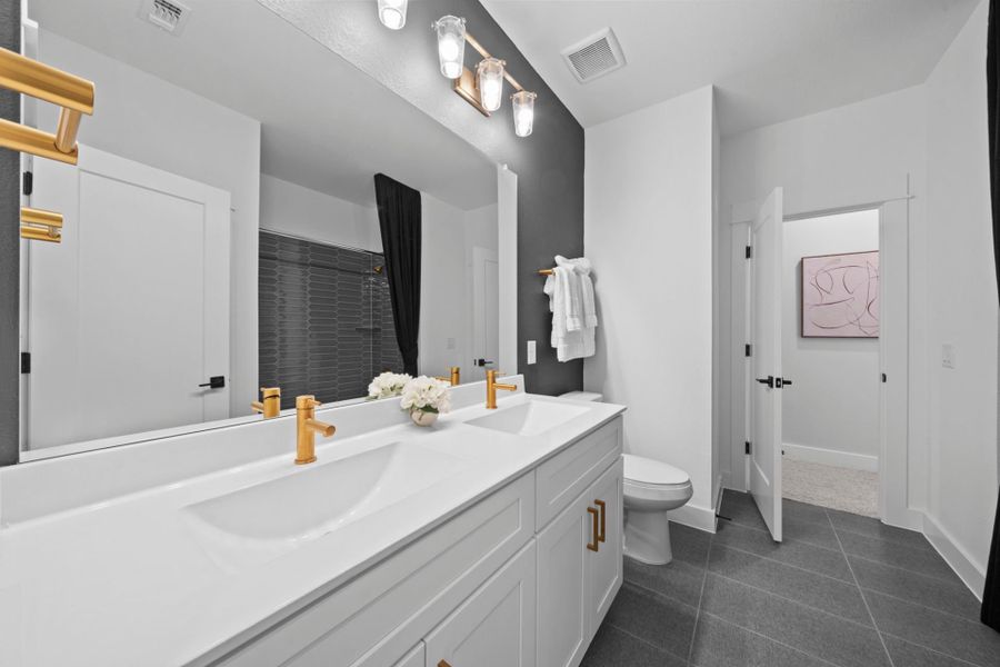 Representative furnished interior of a home built from the Iredell by Pulte Homes in Pulte Homes at Two Step Farm, Montgomery (Image 21). Representative furnished interior of a home built from the Iredell by Pulte Homes in Pulte Homes at Two Step Farm, Montgomery (Image 21).