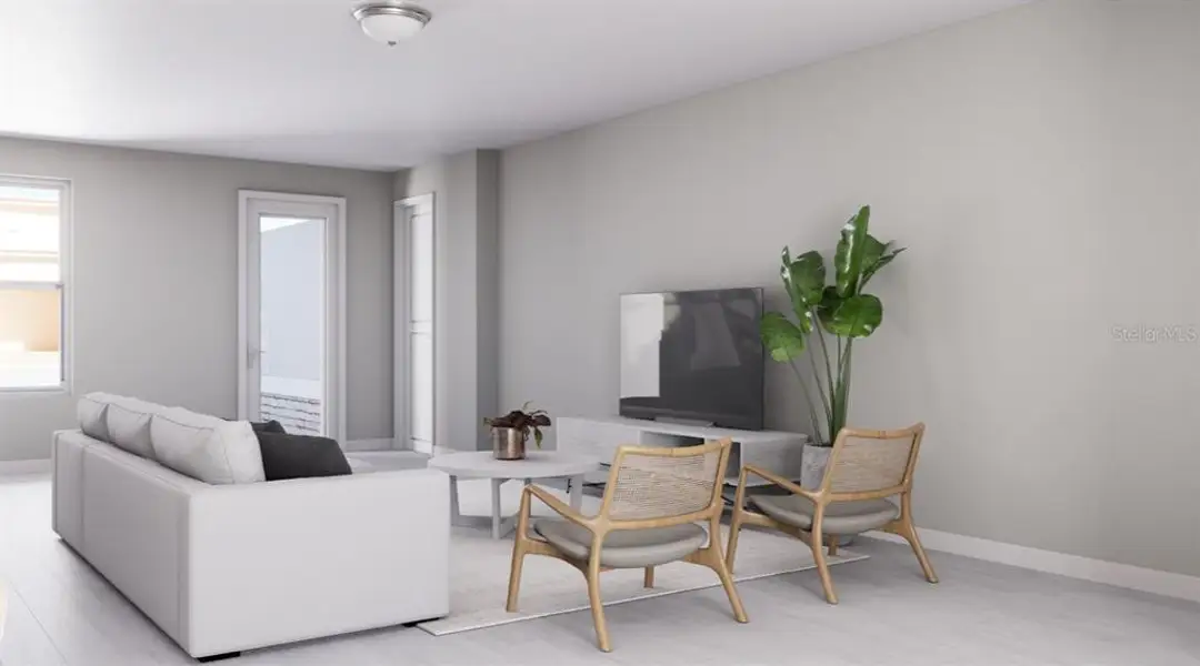 Furnished interior view inside a new home in , Ocala (Image 2).