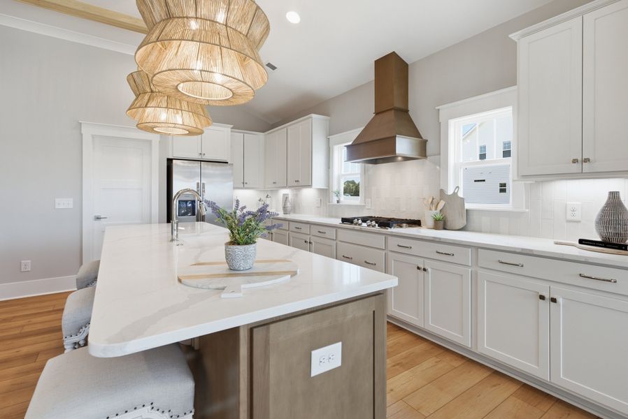 Furnished interior view inside a new home in The Sanctuary at Sunset Beach, Sunset Beach (Image 37).