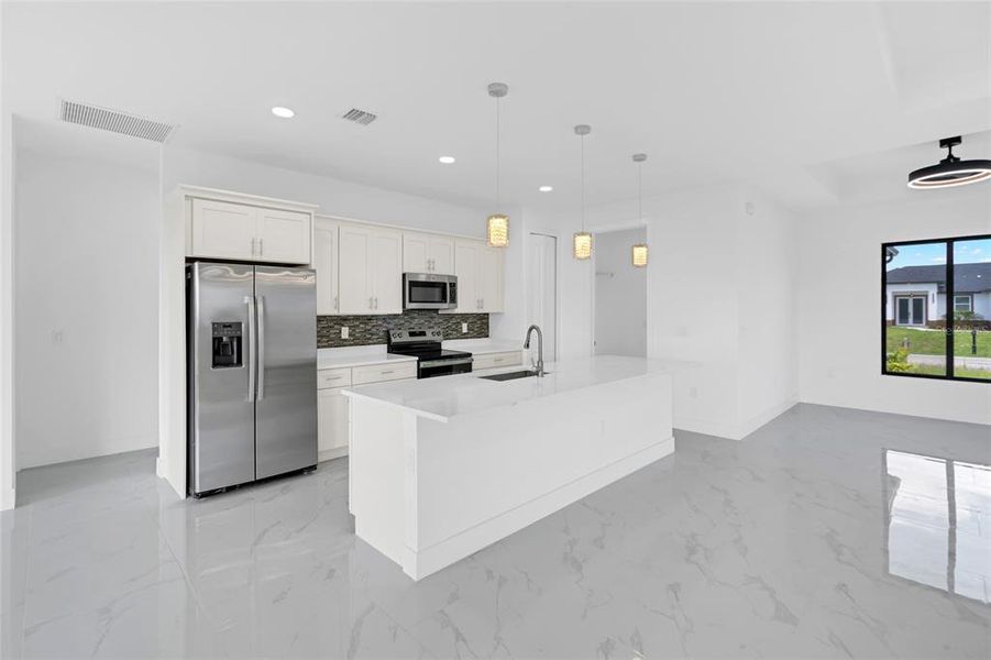 Furnished interior view inside a new home in , Lehigh Acres (Image 12).