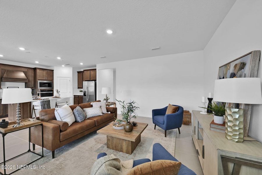 Furnished interior view inside a new home in Hyland Trail, Green Cove Springs (Image 12).