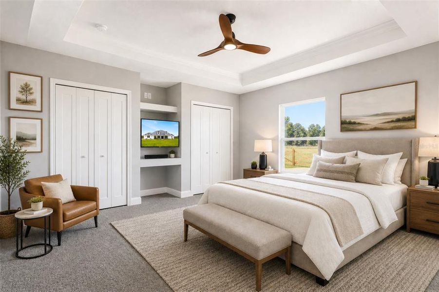 Furnished interior view inside a new home in , Brooksville (Image 16).