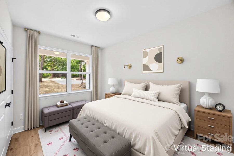 Furnished interior view inside a new home in , Statesville (Image 10).