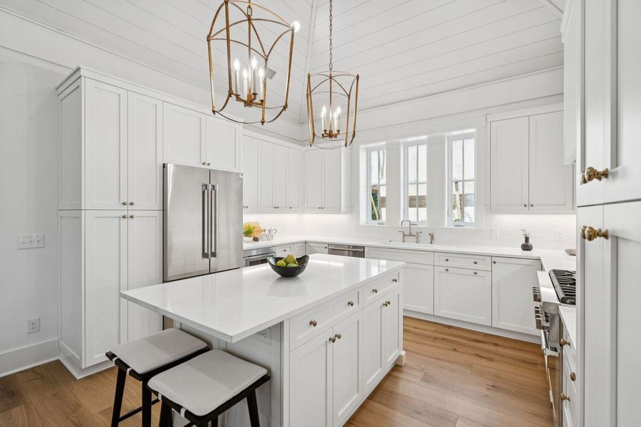 Furnished interior view inside a new home in , Johns Island (Image 11).