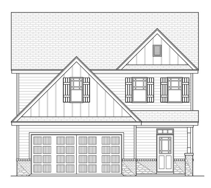 Representative rendering of the exterior for the Palmer by RiverWILD Homes (Image 20).