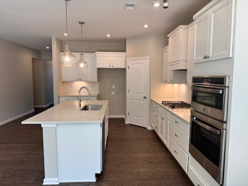 Furnished interior view inside a new home in Easton Park, Dallas (Image 7).