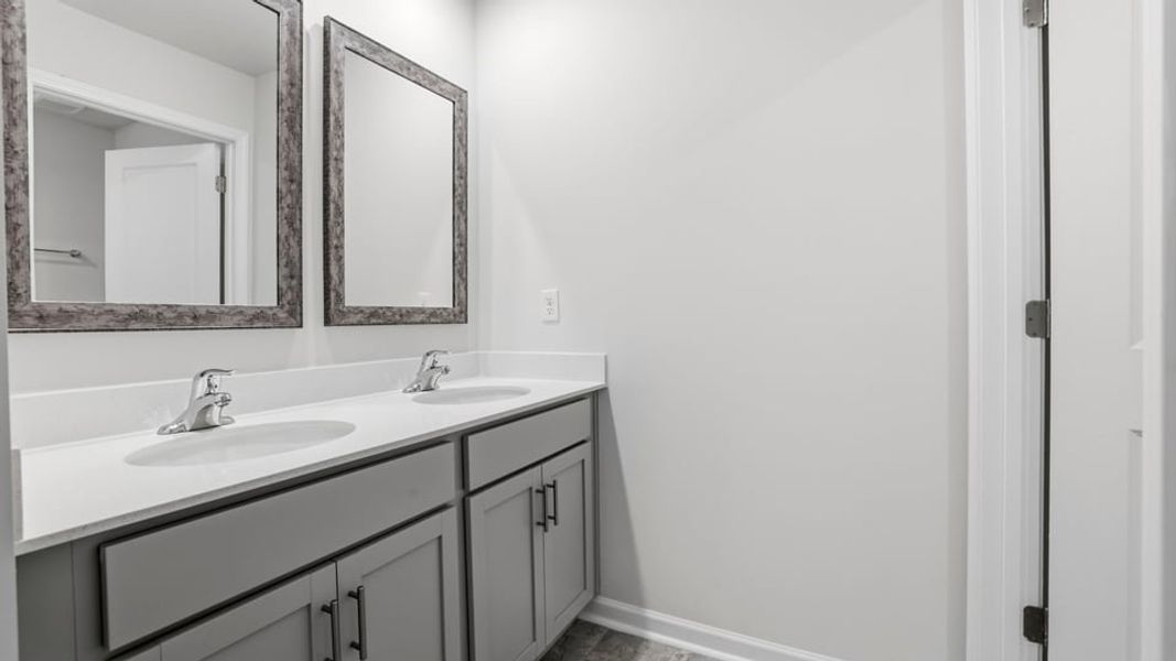 Furnished interior view inside a new home in Woodglen, Piedmont (Image 13). Furnished interior view inside a new home in Woodglen, Piedmont (Image 13).
