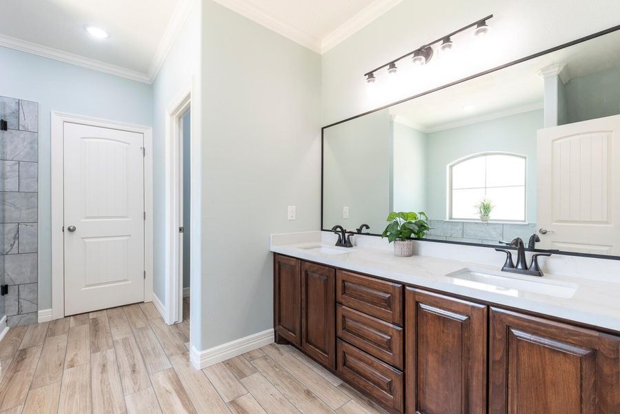 Furnished interior view inside a new home in , Beaumont (Image 5).