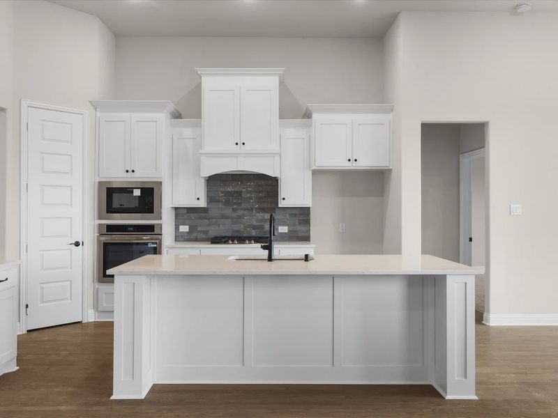 Furnished interior view inside a new home in Levante, Waxahachie (Image 4).