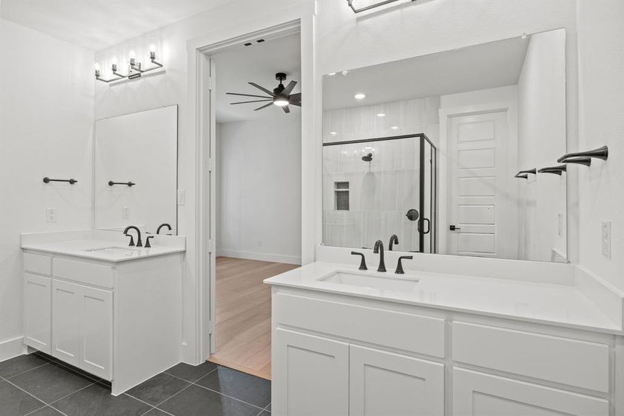 Furnished interior view inside a new home in Fields, Frisco (Image 13). Furnished interior view inside a new home in Fields, Frisco (Image 13).