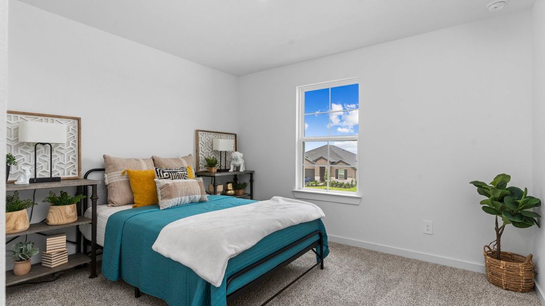 Furnished interior view inside a new home in Tamarron, Fulshear (Image 37).