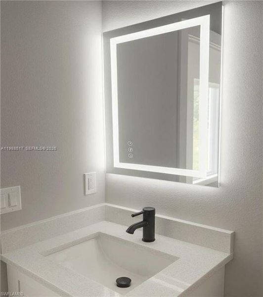 Close-up of interior finishes inside a home in , Lehigh Acres (Image 9).