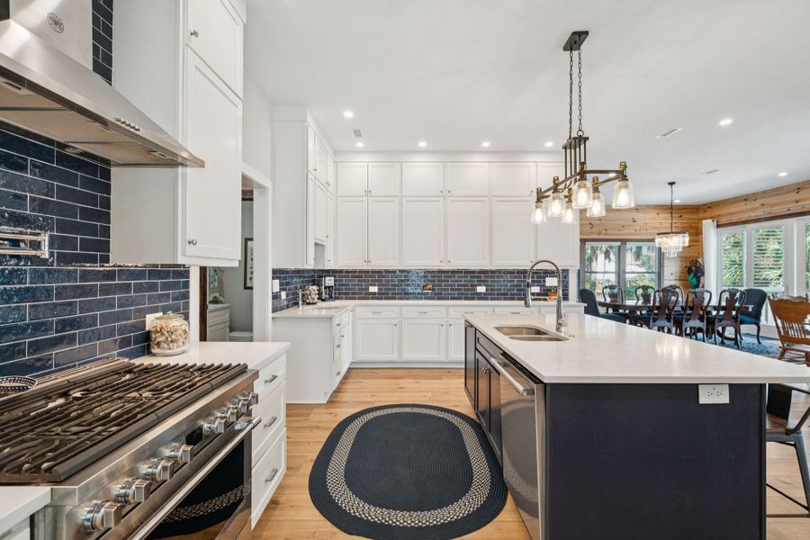 Furnished interior view inside a new home in , Folly Beach (Image 31).