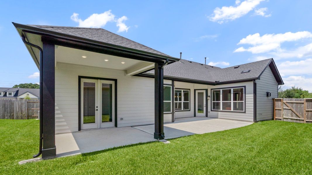 Representative exterior details of a home built from the Palazzo by Epcon Communities in Winfrey Estates, Tomball (Image 3). Representative exterior details of a home built from the Palazzo by Epcon Communities in Winfrey Estates, Tomball (Image 3).