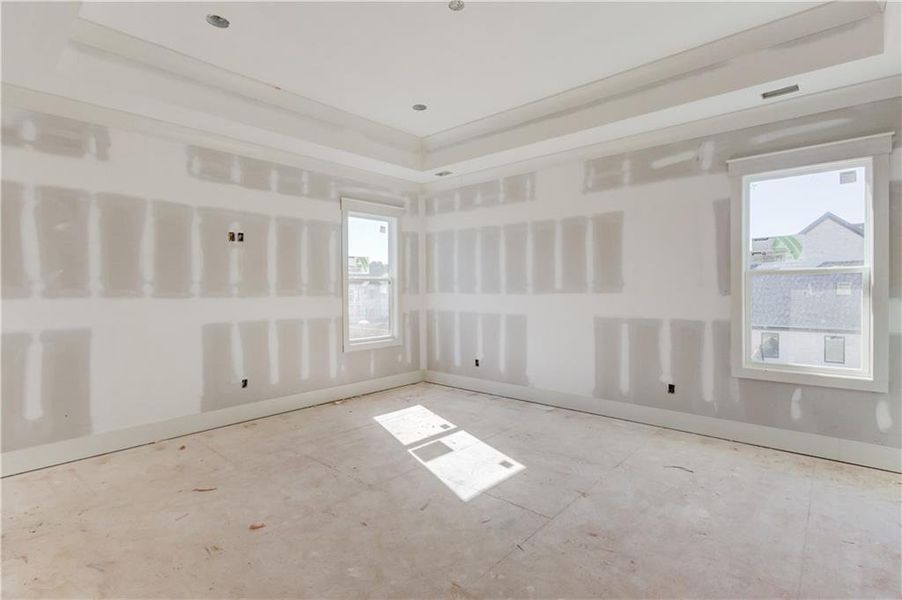 In-progress construction of a new home in , Buford, GA (Image 34).