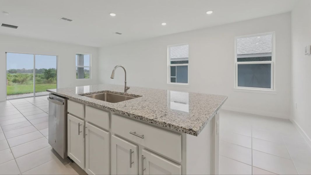 Kitchen in the Naples Floor Plan by DRB Homes Kitchen in the Naples Floor Plan by DRB Homes