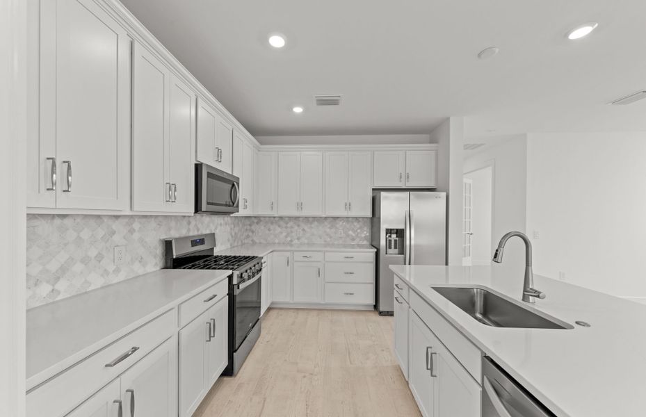 Furnished interior view inside a new home in Terreno, Naples (Image 10).