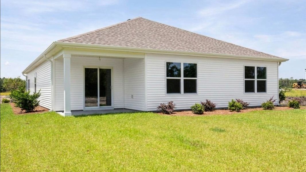 Exterior details and patio area of a home in Merchant Point, Jacksonville (Image 2). Exterior details and patio area of a home in Merchant Point, Jacksonville (Image 2).