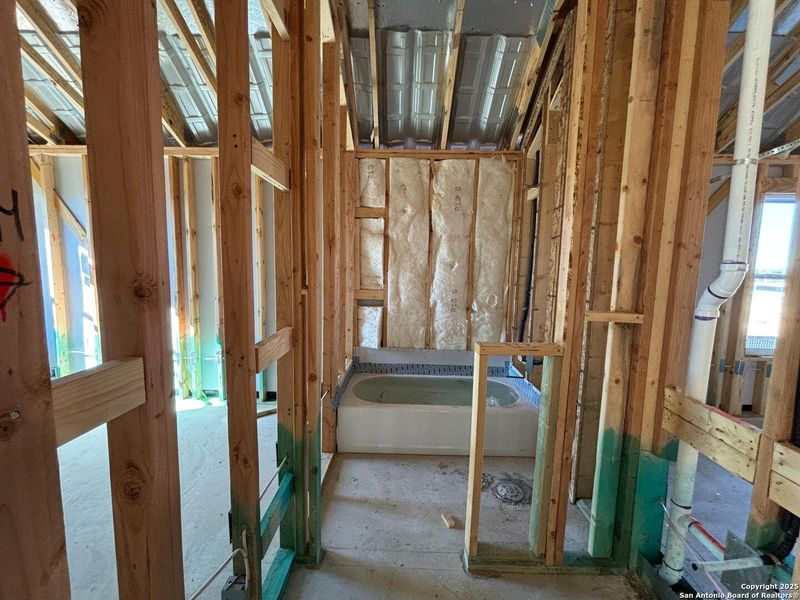 In-progress construction of a new home in Saddlebrook Ranch, Schertz, TX (Image 11).