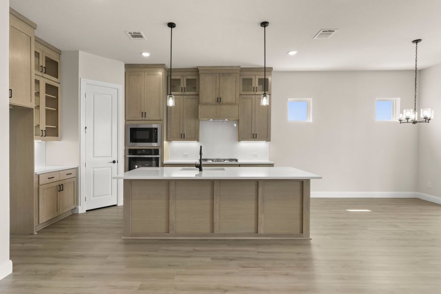 Furnished interior view inside a new home in Ten Mile Creek, Celina (Image 8).