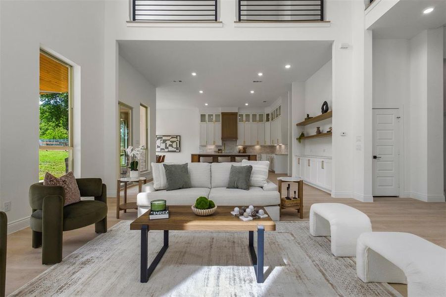 Furnished interior view inside a new home in , Rowlett (Image 19).
