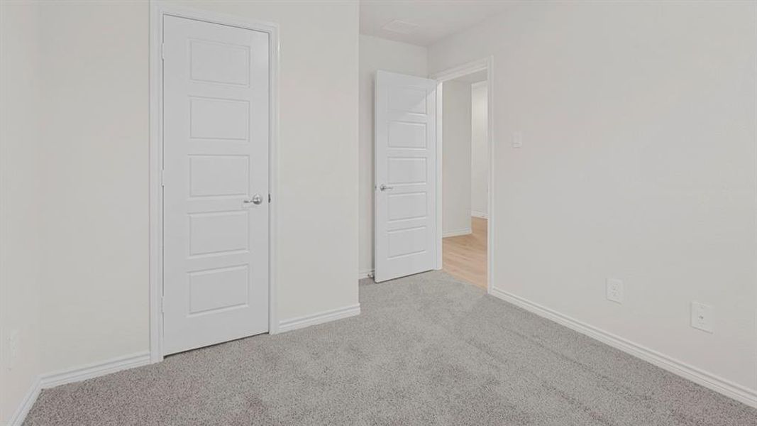 Spacious, unfurnished interior of a new home in Silverado, Aubrey (Image 16). Spacious, unfurnished interior of a new home in Silverado, Aubrey (Image 16).