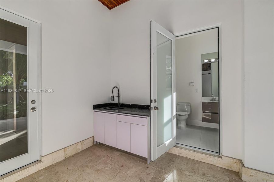 Furnished interior view inside a new home in , Biscayne Park (Image 41).