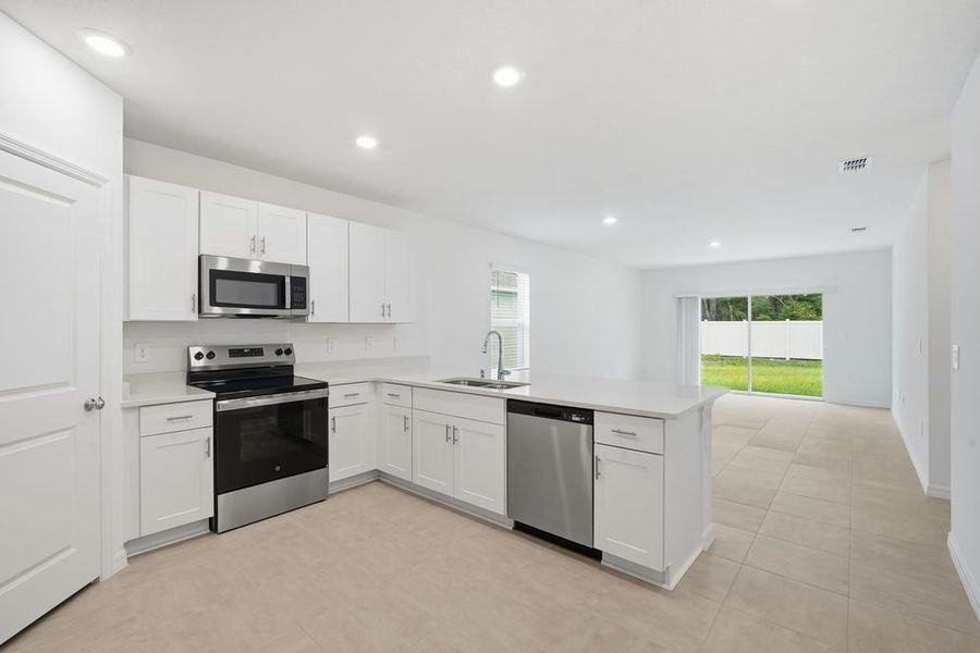 Furnished interior view inside a new home in Palm Wind, Hudson (Image 6).