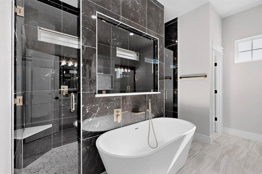 Furnished interior view inside a new home in , Springtown (Image 17).