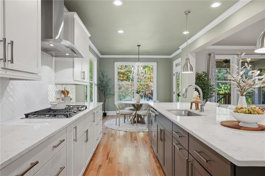 Furnished interior view inside a new home in , Roswell (Image 26).