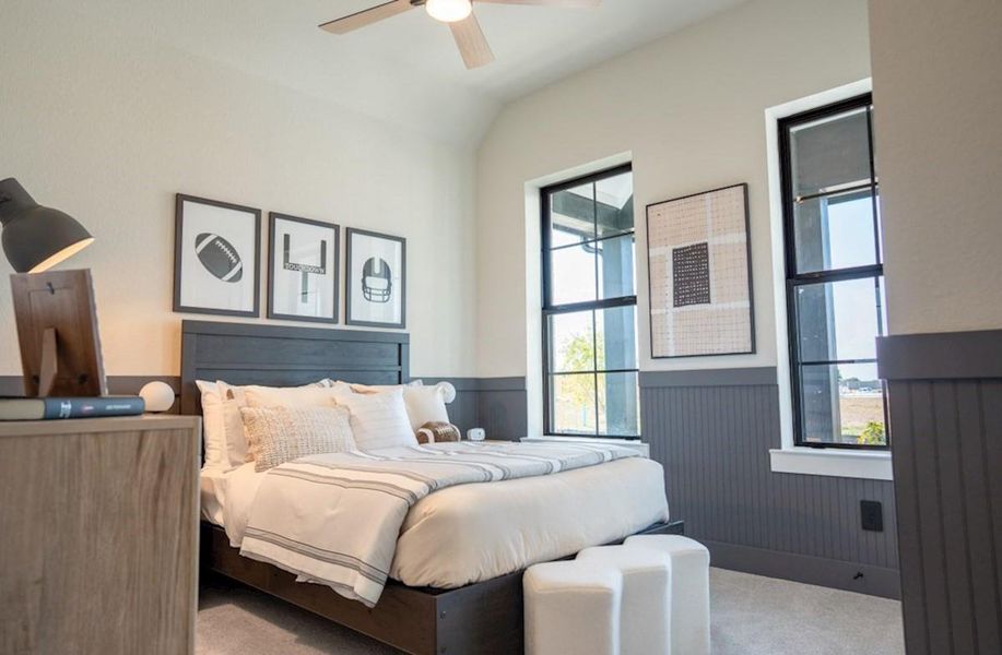 Furnished interior view inside a new home in , Richmond (Image 3).