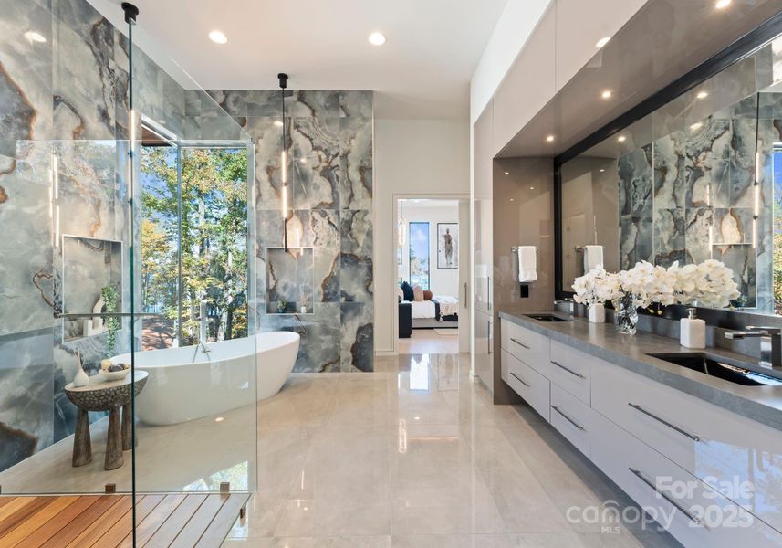 Furnished interior view inside a new home in , Norwood (Image 22).