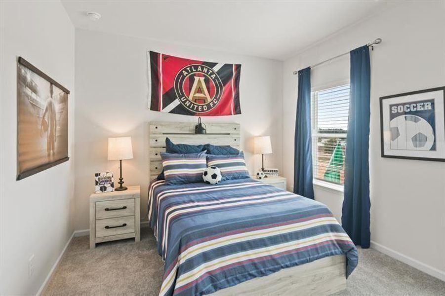 Furnished interior view inside a new home in Glen at Cave Springs, Douglasville (Image 28).