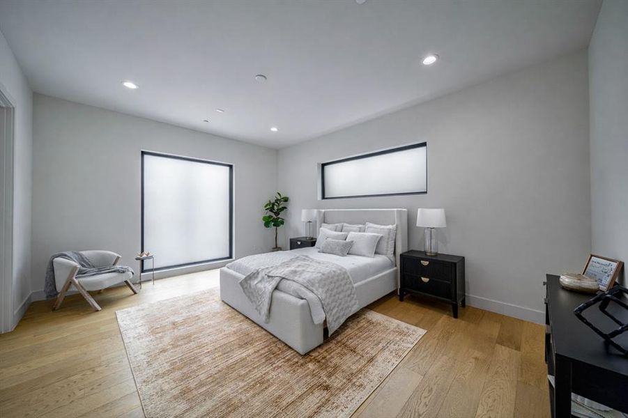 Furnished interior view inside a new home in , Dallas (Image 6).