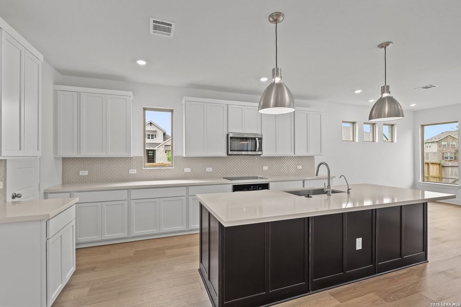 Furnished interior view inside a new home in Megan's Landing, Castroville (Image 21).