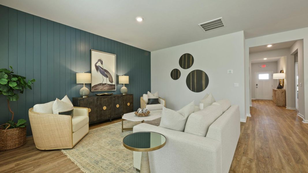 Furnished interior view inside a new home in Hillcrest, Ravenel (Image 4).
