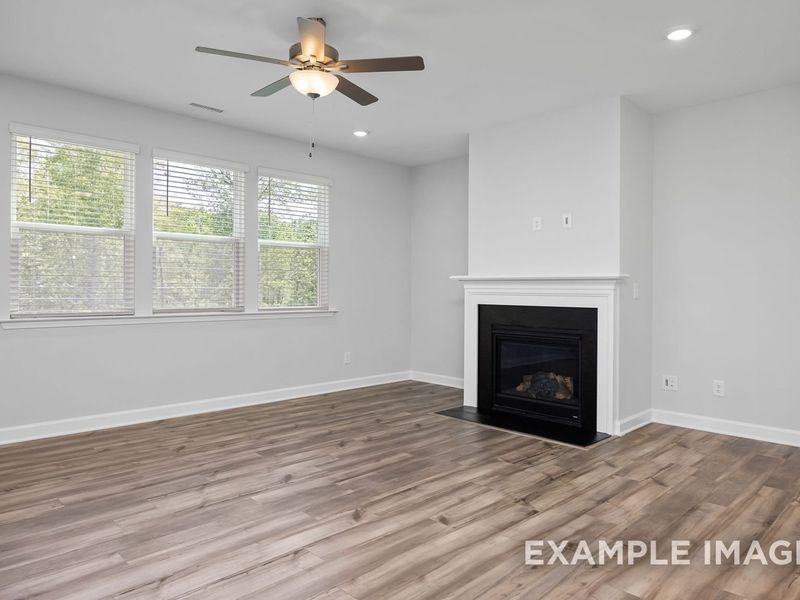 Representative unfurnished interior of a home built from the The Preston A by Davidson Homes LLC in Wellers Knoll, Lillington (Image 25). Representative unfurnished interior of a home built from the The Preston A by Davidson Homes LLC in Wellers Knoll, Lillington (Image 25).